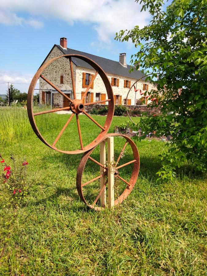 Bed and Breakfast La Brousse Kacha Malleret-Boussac Exterior foto